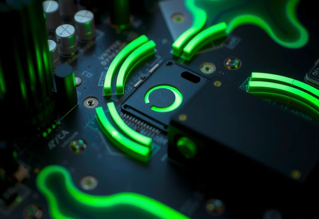 Technical infrastructure illustration